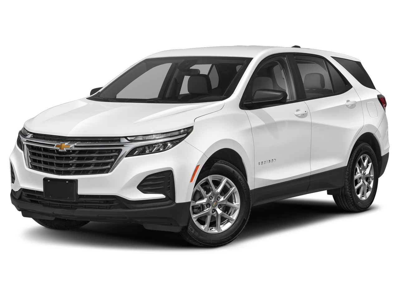 2022 Chevrolet Equinox LS in Iron Gray Metallic — front three-quarter view